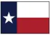 A flag of texas with the state 's star on it.